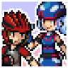 Pokémon Battle Revolution - Colosseum Leader Front Sprites