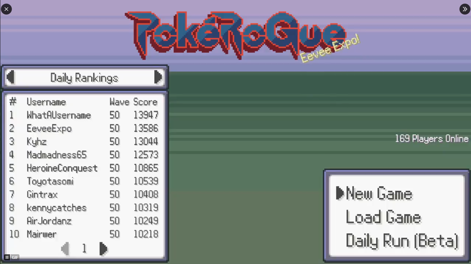  See? We were even #1 on the Rankings a few times! Also, check out the shoutout in the top right.